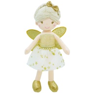 June Garden 12" Enchanted Garden Fairy Doll Joyce - Plush Stuffed Soft Doll Girl Gift - Gold Outfit