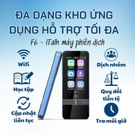 F6 iTalk multilingual translator translates 139 languages, fingerprint touch screen, supports 19+ of