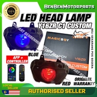 YAMAHA Y16 Y16ZR (100% ORIGINAL MAGIC BOY) REMOVE CONTROLLER FRONT LED HEAD LAMP CUSTOM C1 APP LIGHT