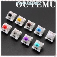 TAMAKOAREX 10pcs Gaming Switch, Tactile Linear Mechanical Keyboard Switch,  Clicky  LED Silent MX Sw