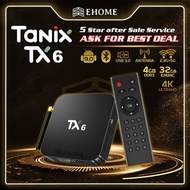 2021 NEW MODEL 🔥 TaNix TX6 TX6S Android 10.0 TV Box 4GB RAM 64GB ROM WIFI 5G [SYBER tv HAOHD EVPAD SVI PVBOX]