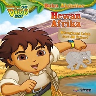 Erlangga For Kids - GO DIEGO GO AFRICA ANIMAL ACTIVITY BOOK