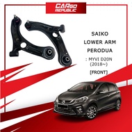 Saiko Lower Arm Perodua New Myvi D20N (2018~) Front (Depan) 100% Original (Left & Right)