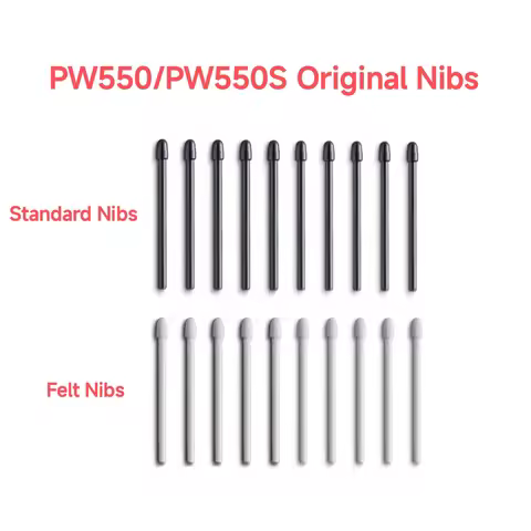 Original For Huion PW550S/PW550 Battery-Free Stylus Pen Nibs Tips Refill Kamvas 12/13/16/22 24PLUS K