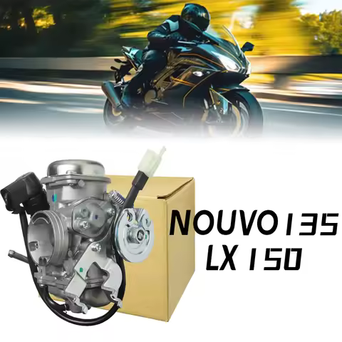 Carburetor for Yamaha Scooter Models Nouvo135 Nouvo LX 150 Nouvo S LC & Exciter135 Performance Repla