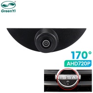 GreenYi 170° AHD 720P Car Front View Camera For Nissan X-trail Qashqai Tiida Teana Sylphy Sentra Pathfinder Vehicle Logo Mark