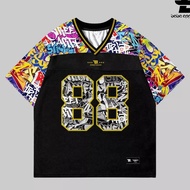 Baba Apparel Jersey Oversize Art Graffiti 88 Boxy Fit/ NFL/ Baseball/ Retro/ Unisex/