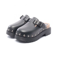 Christian Dior Diorquake 女士黑色二手皮涼鞋 #35