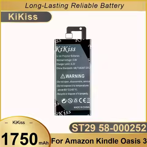 ST29 58-000252 For Amazon Kindle Oasis 3 Oasis3 Tablet Battery 1750mAh Reliable Power Supply