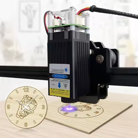 LASER TREE 5W Laser Engraving Module 450nm TTL Blue Light 5W Laser Head for Laser Engraver Cutting M