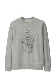 KAWS x Uniqlo x Sesame Street 聯名衛衣 大學T