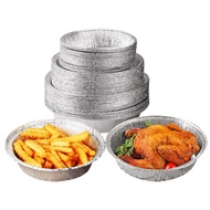 COLOGO 🥇Air Fryer Disposable Baking Aluminum Foil Tin Tray Non-Stick air fryer paper tray Kitchen Accessories