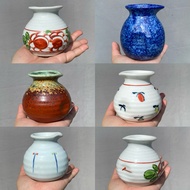 Mini Japanese Ceramic Sake Bottle – Beautiful Glazed Ceramic Sake Bottle, Japanese Style