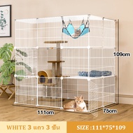 🎨Cute Pet Planet🎨กรงเเมว กรงdiy กรงแมวแบบคอนโด กรงน้องแมว คอกกั้นสัตว์ กรงกระต่าย คอกกั้นสุนัข กรงแ