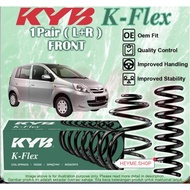 K-FLEX PERODUA VIVA,VIVA ELITE FRONT/REAR STANDARD COIL SPRING K-FLEX KAYABA KYB ORIGINAL