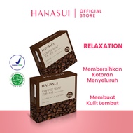 COFFEE SOAP HANASUI BPOM - SABUN KOPI HANASUI - HANASUI COFFEE SOAP