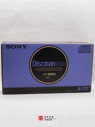 日本原裝索尼D777高音質CD機隨身聽播放器DBB版HIFI音質全套包裝