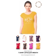 Yoga Gymnastics T-shirt Just T-shirt LatestBREATH Yoga Sportswear/