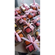 macaron set 4 pcs halal doorgift 10 pack