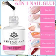 6-in-1 Multi-Purpose Gel Nail Polish Includes Base Coat Top Matte Strength And Gel.