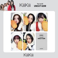 5-8pcs KIIIKIII UNCUT GEM Alumb WM SW MS Lomo Cards I DO ME Digging Ground work Starship Card KPOP P