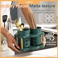Kitchen Cutlery Holder Fork Spoon Chopstick Knife Storage Organiser Cutlery Holder Drainer Cutlery S