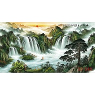 DL688 Wall Decoration Mural-Living Room Bedroom Office Decoration Painting Landscape Painting Money 