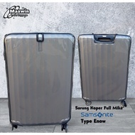 Mika Thick Full Plastic Luggage Cover For Samsonite Enow Brand