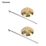 [Vaveren] Desktop Flag Stand Desktop Flag Stand with Base Easy Installation Convenient Flag Display 