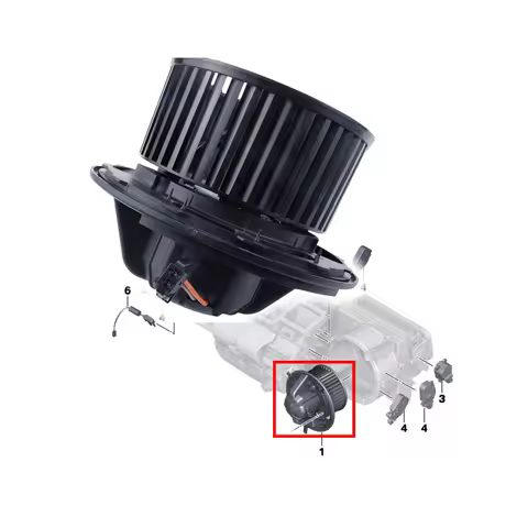 Car AC Blower Fan Motor for BMW 1 E81 E82 E87 E88 BMW 3 E90 E91 E92 E93 X1 E84 X3 F25 X4 F26 Z4 E89 