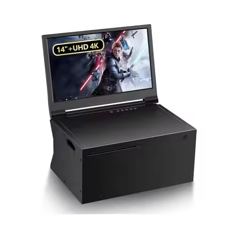 G-STORY 14 Inch Portable for Xbox 4K Portable Gaming IPS Screen with HDR, Freesync