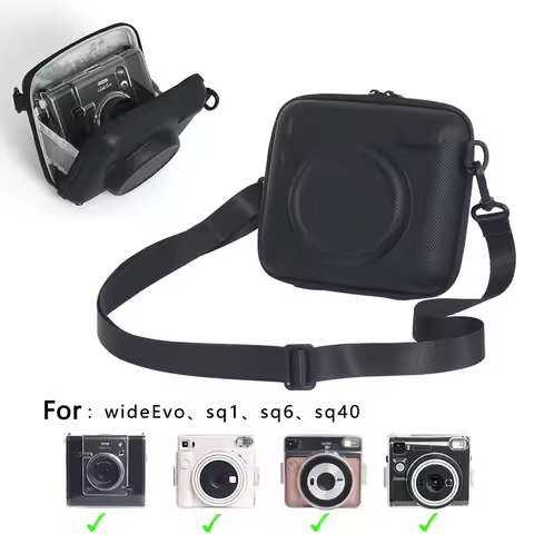 Rope Storage Bag For Instax WIDE EVO/SQ SQ1/SQ6/SQ40 Universal Hard Shell Camera Bag Scratch and Dro