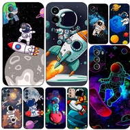Case For Motorola Moto G 5G Plus G10 G20 G30 G100 5G One 5G Ace Phone Cover Silicone Hello Astronaut