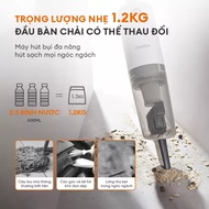 Máy hút bụi có dây Gaabor VCW14M-WH01A dòng YOUNG cho các bạn trẻ hiện đại lực hút 14000Pa mạnh mẽ