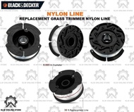 GRASS TRIMMER SPARE PART FOR BLACK AND DECKER GL4525 & STC1815 COVER CAP SPRING STRING REFILL SPOOL