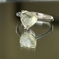 利比亞黃金隕石 S925銀戒指 香檳金 平衡協調全脈輪 天然無染色