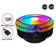 Adegrees B8 120MM CPU Air Cooler 4PIN PWM RGB PC Radiator Fan for Intel 2011 1700 1200 1150 1155 115