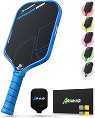 AKS Performance Series Pickleball Paddles - Toray T700 Raw Carbon Fiber Pickleball Paddle with Physi
