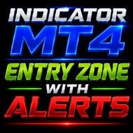 INDICATOR MT4  ENTRY ZONE WITH ALERT