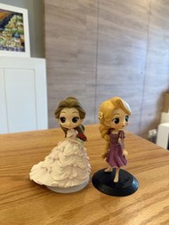迪士尼 Q Posket - Belle & Rapunzel