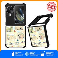 Case Casing Oppo N3 Flip Snoopy Stamps AA080