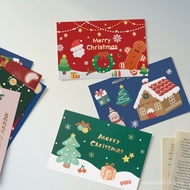 40 Pieces Christmas Little Merry Cards Christmas Wall Desk Decoration Gift Greeting Cards Blessing M