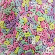 (CHOOSE LETTER) Hanging letter beads | Letter beads | Pendant letter beads