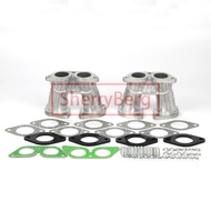 SherryBerg Karburetor Carburetor INTAKE MANIFOLD KIT FOR Porsche Empi 48-1296 Kit 356/912 40 44 Webe