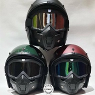 BOGO RETRO GOOGLE MASK GOOGLE MASK HELMET PACKAGE