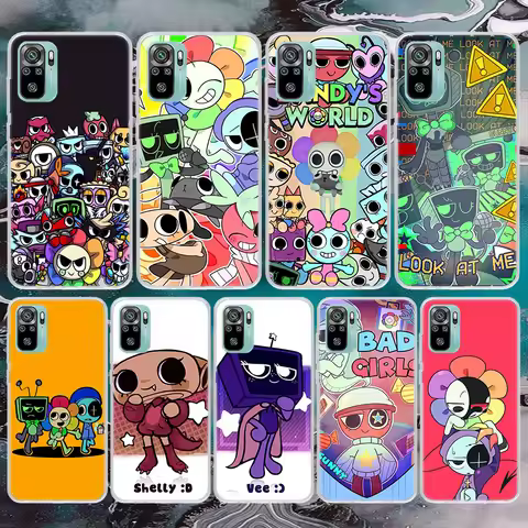 Game Dandys World Soft Phone Case For Xiaomi Redmi 14C 13C 13 12C 12 10C 10 10A 9C 9 9A 9T 8 8A 7 7A
