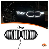 Hot Sale New ABS High Quality Car Front Bumper Grill Glossy Black LED for for X6 G06 2019-2023 100% 