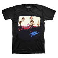 Ready Stock Hot Sale Men's T-Shirt European American Eagles Band Eagles Rock Band California Hotel H