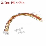 4Pin 4P JST PH PCB Pitch 2.0mm 26AWG Mini Micro Female Plug Socket Cable Wire to Board Male Header