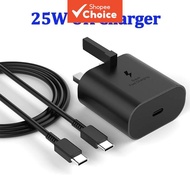 25W,Type-C,。  25w Plug Super Fast Charger Adapter Type C Cable Untuk Samsung Super Fast Charger Adap